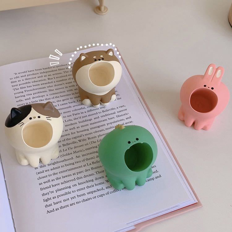 Nail Fan Brush - ネイルアート研削ヘッドビットホルダーかわいいネイルドリルビットホルダーコンテナディスプレイラックネイルブラシホルダーネイルビット収納ツール