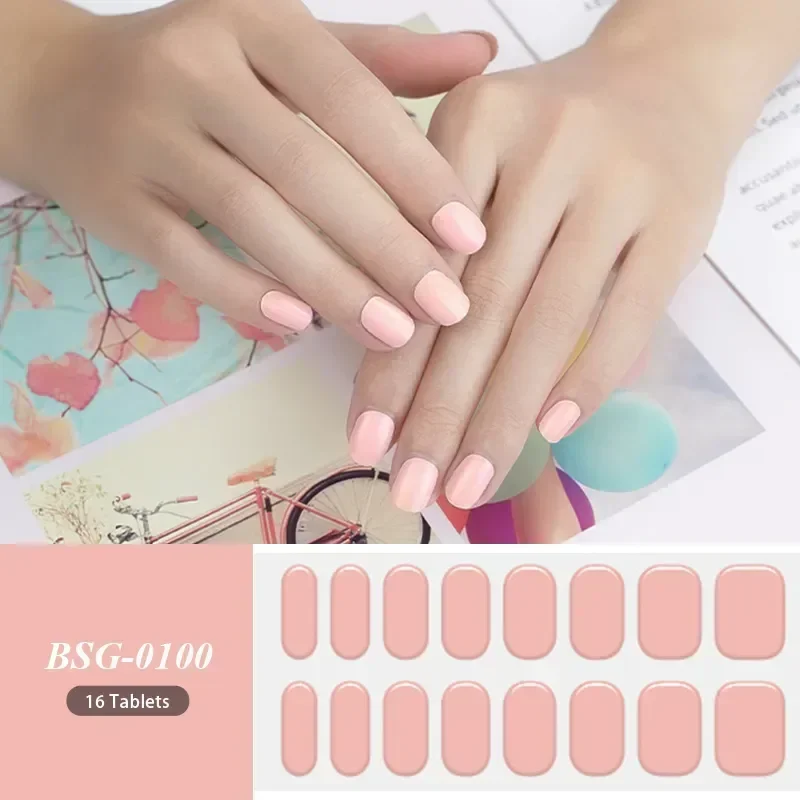 16/18/20 ヒントクリスマスジェルネイルステッカー粘着 - Nail Art Xmas Design のレビューと価格