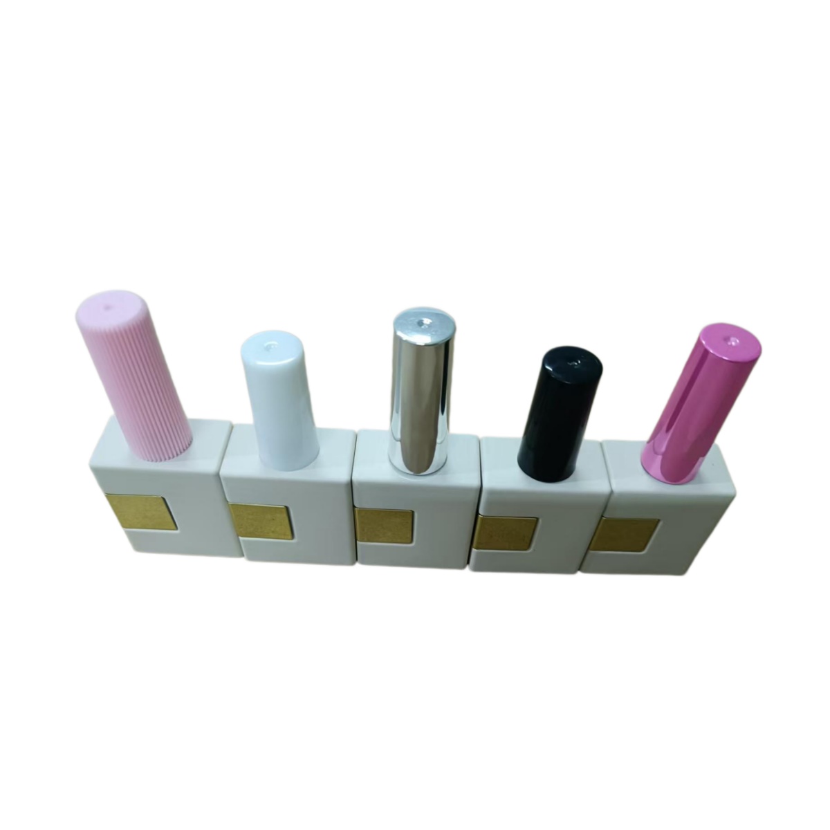 5個入り 12ml 空のネイルジェルポリッシュボトル ブラシ - Nail Fan Brush のレビューと価格