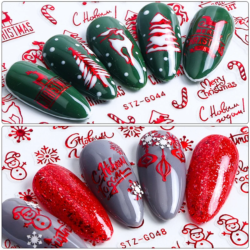 クリスマスネイルアートデザイン、トランスファースライダー、3 - Nail Art Xmas Design のレビューと価格