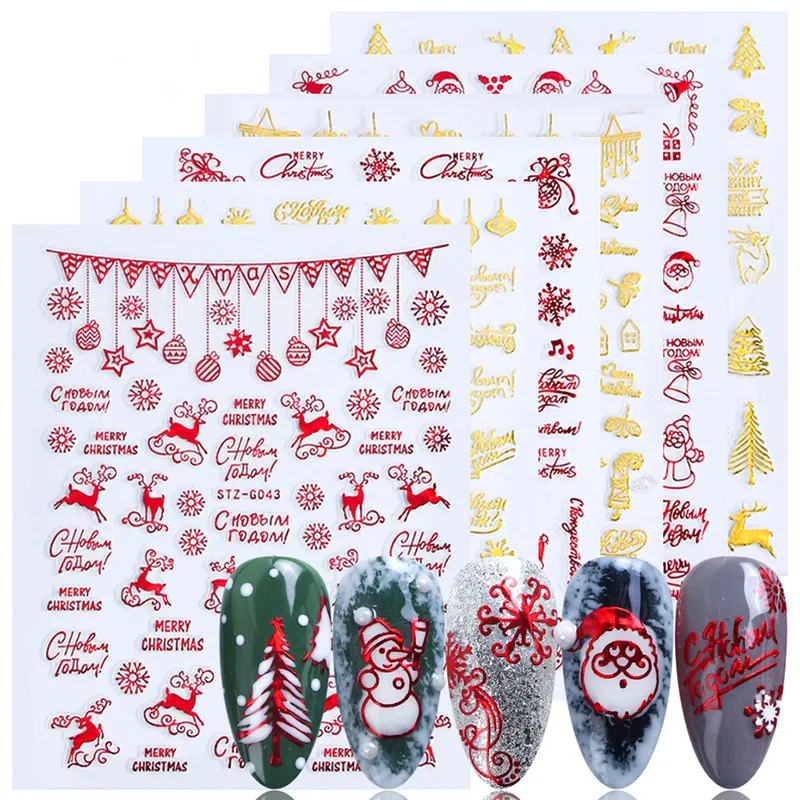クリスマスネイルアートデザイン、トランスファースライダー、3 - Nail Art Xmas Design のレビューと価格