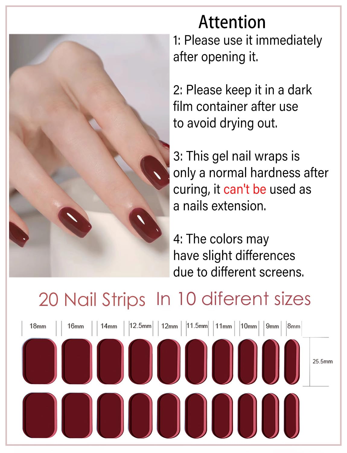 20/22枚入り UVセミキュアジェルネイルステッカー クリ - Nail Art Xmas Design のレビューと価格