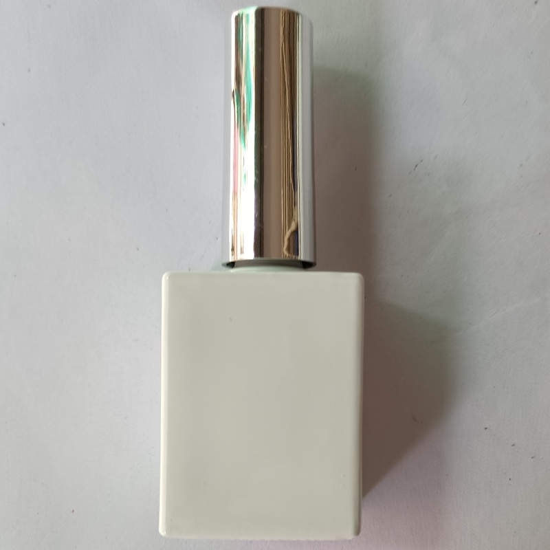 15ML 6個入り ホワイトボトル 空のジェルポリッシュガラ - Nail Fan Brush のレビューと価格