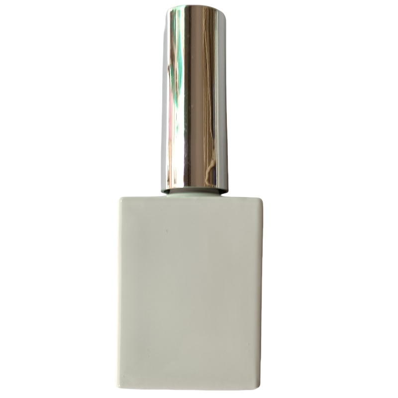 15ML 6個入り ホワイトボトル 空のジェルポリッシュガラ - Nail Fan Brush のレビューと価格