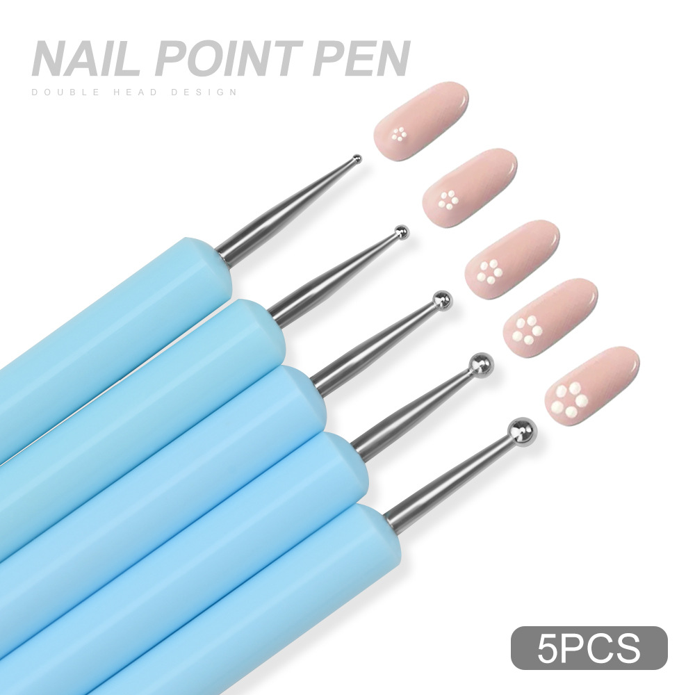 1/3/5/6/個/セットネイルアートブラシ-シリコン彫刻ド - Nail Fan Brush のレビューと価格